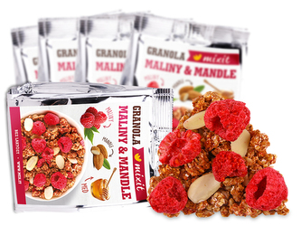 Mixit Granola z pece - Maliny a mandle do kapsy 1 ks, 70 g