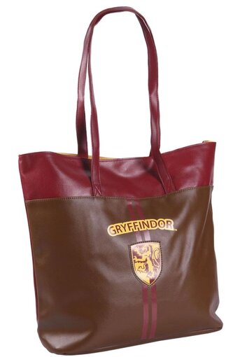 Dámská taška na rameno Harry Potter: Nebelvír - Gryffindor (38 x 32 x 13 cm) umělá kůže