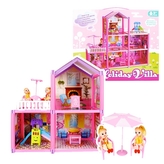 Domeček pro panenky s nábytkem