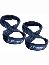 Power System - Lifting straps figure 8 trhačky 3405 - černo modré S-M