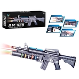 AK-988 Samopal na baterie - světlo, zvuk