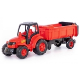 Velky Traktor s návěsem