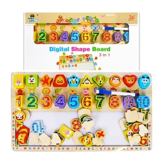 Magnetická a dřevěná naučná tabule