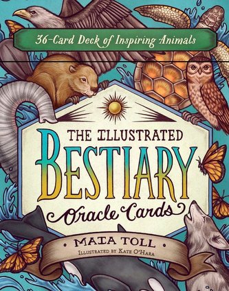 Illustrated Bestiary Oracle Cards