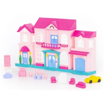 Domeček pro panenky s nábytkem