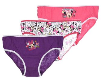 SADA 3 KS KALHOTKY MINNIE - velikost 4-5
