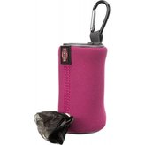 Neoprenový zásobník na sáčky na trus, s karabinou, různé barvy