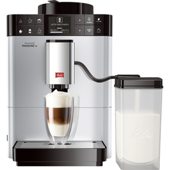 Espresso MELITTA PASSIONE ONE TOUCH STŘÍBRNÁ