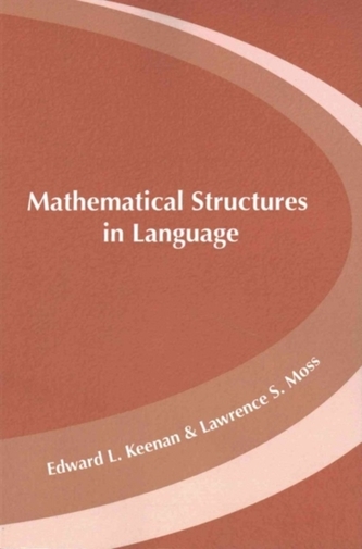 Mathematical Structures in Languages