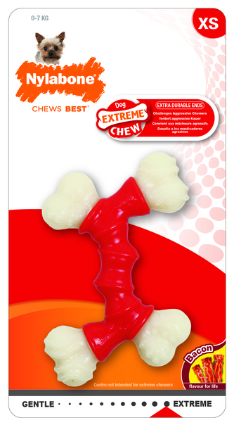 Hr.NYLAB Extreme Chew Double Bone XS