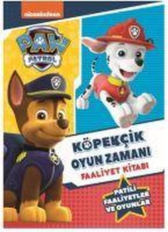 Paw Patrol Köpekcik - Oyun Zamani Faaliyet Kitabi