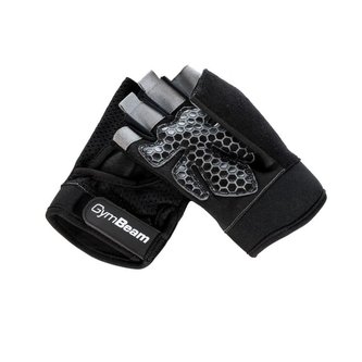 Fitness rukavice Grip black - GymBeam - Velikost XL