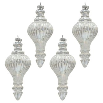 Sada čtyř vánočních ozdob