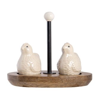 Keramická solnička a pepřenka CHICKEN