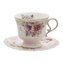 Porcelánový šálek s podšálkem