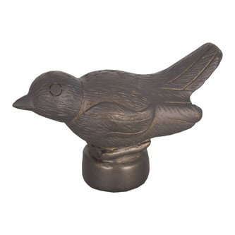Ozdobná čepička na stínítko Tiffany BIRD