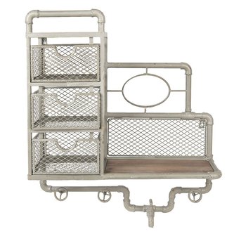 Nástěnná police INDUSTRY