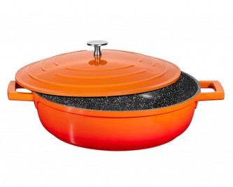 Pekáč s poklicí s mramorovým povrchem STONELINE 28 cm