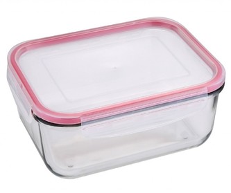 Dóza na potraviny skleněná se zaklapovacím víkem 0,45 l