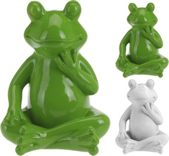 Zahradní dekorace žába střední 21 x 16 cm PROGARDEN KO-795200340