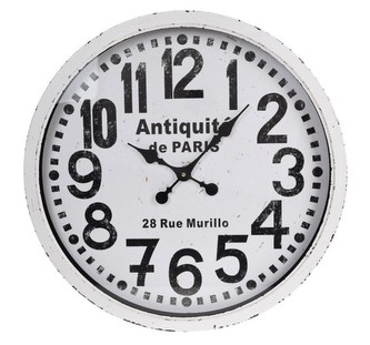 Hodiny nástěnné VINTAGE kov/dřevo SEGNALE KO-Y36400450