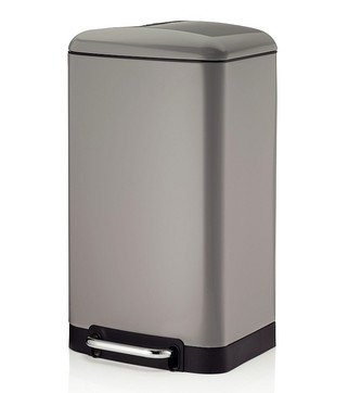 Odpadkový koš DAVINO sv.šedá L 35cm x W 33cm x H 62cm / 30 KELA KL-10907