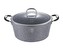 Kastrol s mramorovým povrchem 28 cm Gray Stone Touch Line BERLINGERHAUS BH-1153