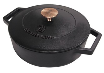 Pekáč litinový s poklicí 26 cm Black Rose Collection BERLINGERHAUS BH-6493