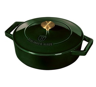 Pekáč s poklicí litinový 26 cm Emerald Collection