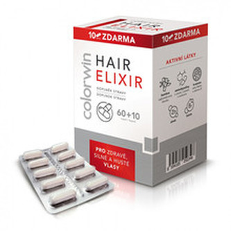 Colorwin Doplněk stravy pro zdravé, silné a husté vlasy Colorwin Hair Elixir 70 kapslí unisex