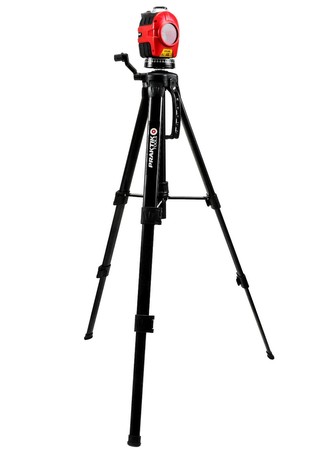 Křížový laser samonivelační + stativ PRAKTIK Q-LINE