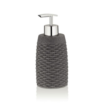 Dávkovač mýdla ALEXIA poly šedá H 17cm / Ř 7cm / 300 KELA KL-24141
