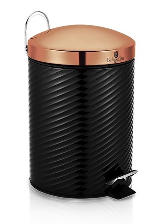 Koš odpadkový 5 L Black Rose Collection BERLINGERHAUS BH-1730