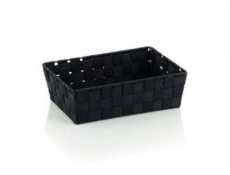 Koš ALVARO PP, černá 29,5x20,5x8,5cm KELA KL-23021
