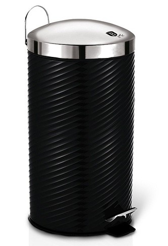 Koš odpadkový nerez 7 l Royal Black Collection BERLINGERHAUS BH-6444