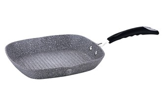 Pánev grilovací s mramorovým povrchem 28 cm Gray Stone Touch Line BERLINGERHAUS BH-1163
