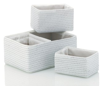 Sada košů RIMOSSA 5ks, plast bílá KELA KL-21781