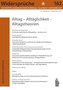 Alltag - Alltagspraxis - Alltagstheorien