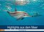 Highlights aus dem Meer - Tauchkalender (Wandkalender 2022 DIN A3 quer)