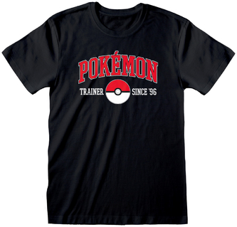 Pánské tričko Pokémon: Since 96 (M) černá bavlna