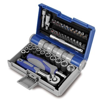 Sada nářadí v kufru 38 ks 1/4" CV