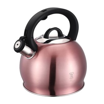Konvice pískací nerez 3 L I-Rose Edition BERLINGERHAUS BH-1077