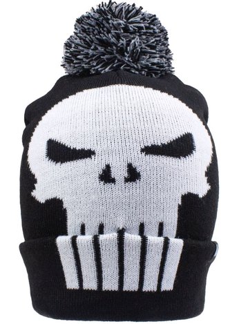 Zimní čepice Marvel|Punisher: Skull (univerzální)