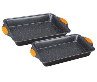 Plech hluboký sada 2 ks 36 + 41 cm Granit Diamond Line BERLINGERHAUS BH-1141