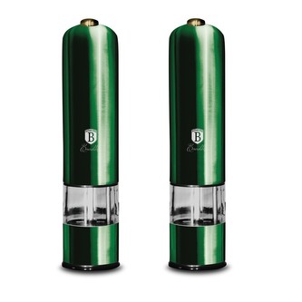 Mlýnek na pepř a sůl elektrický sada 2 ks Emerald Collection