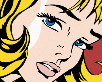 Malování podle čísel - GIRL - 40x50 cm, bez rámu a bez vypnutí plátna