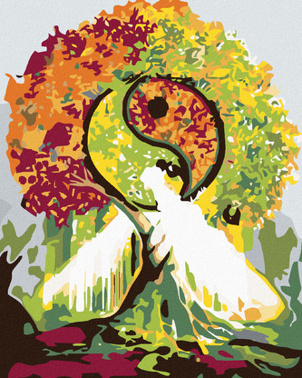 Malování podle čísel - JIN JANG - 40x50 cm, bez rámu a bez vypnutí plátna