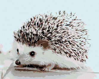 Malování podle čísel - JEŽEK - 40x50 cm, bez rámu a bez vypnutí plátna Malování podle čísel - JEŽEK - 40x50 cm, bez rámu a bez vypnutí plátna