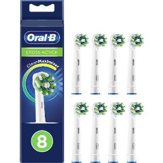 Oral B Náhradní kartáčkové hlavice s technologií CleanMaximiser CrossAction Varianta 8 ks unisex