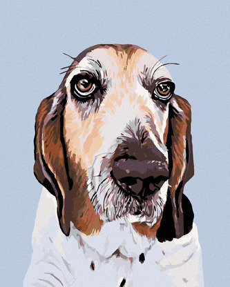 Malování podle čísel - BASET - 40x50 cm, bez rámu a bez vypnutí plátna